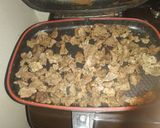 A picture of step 1 of Nyama choma #themechallenge #redmeat.