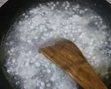 A picture of step 4 of Sabudana halwa.