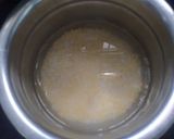 A picture of step 1 of Ven Pongal.