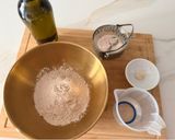 Foto del paso 1 de la receta: Crackers de espelta integral