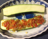 Foto del paso 3 de la receta: Calabacín relleno de verduras