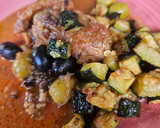Foto del paso 11 de la receta: Pollo y conejo con olivas