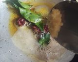 A picture of step 5 of Lemon rice in my style.