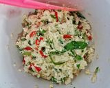 Foto langkah ke 2 dari resep Tahu Kukus Teri Kemangi.