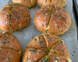 Foto langkah ke 8 dari resep Korean Garlic Cheese Bread.