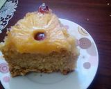A picture of step 10 of Simple pineapple upside down cake.