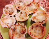 Foto del paso 5 de la receta: Canastas de zucchini y cebolla caramelizada