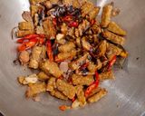 Foto langkah ke 3 dari resep Orek Tempe Kecap Warteg.