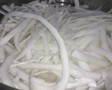Hình bước làm 1 của món Mứt dừa ngũ sắc