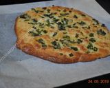 A picture of step 6 of Keto Garlic Bread with almond flour   نان سیر با آرد بادام.