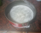 Foto del paso 3 de la receta: Tarta de mousse de turrón y yogur griego con base de avena y cubierta de membrillo