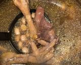 A picture of step 3 of Chicken Feet Soup with Black-Eyed Peas and Peanuts.