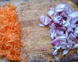 A picture of step 2 of Githeri x potatoes.