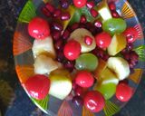 A picture of step 5 of Colourful fruits custard ice cream.