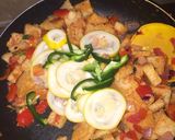 A picture of step 3 of Sinasir pulao.