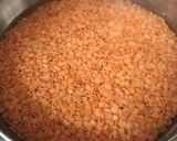 A picture of step 1 of Easy Red Lentils Pakoras.
