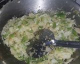 A picture of step 2 of Schezwan packet.