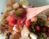 A picture of step 4 of Veggie-Fruity Summer Salad.