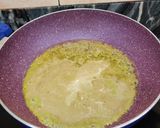 A picture of step 5 of BASIL PANEER (No onion no garlic).