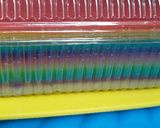 Foto langkah ke 7 dari resep Kue lapis sagu/kue pepe pelangi.