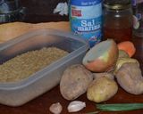 Foto del paso 1 de la receta: Guiso de arroz integral con pollo