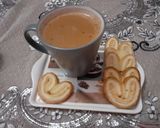 A picture of step 6 of Cardamom Milk Tea (Alaichii Wali dhood pati Chai).