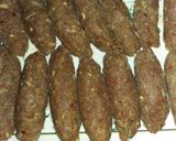 A picture of step 1 of Dumpukh kabab.
