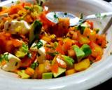 Foto del paso 1 de la receta Tacos de verduras,salmón y feta
