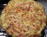 A picture of step 3 of Pepper and feta frittata.