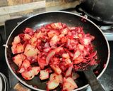 A picture of step 2 of Beetroot Aloo Cutlet.