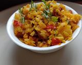 खट्टा मीठा पोहा (Khatta Meetha poha recipe in hindi) रेसिपी चरण 5 फोटो
