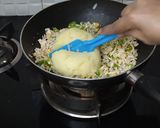 A picture of step 4 of Bread Roll (iftar special recipe).