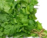 A picture of step 1 of Coriander Mint Chatni.