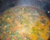 A picture of step 3 of Masalay wali Bhindi.