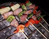 Foto del paso 7 de la receta: Brochetas de res 👨‍🍳🔥