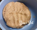 A picture of step 1 of Buckwheat and Wheat Flour Rotis.