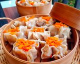 Foto langkah ke 5 dari resep Siomay Dimsum Ayam Gurih Dan kenyal ala Devina Hermawan.