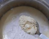 A picture of step 2 of Moongdaal dosa/ pesarittu (my style).