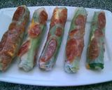 Hình bước làm 9 của món Bò Bía Mặn