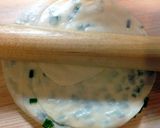 A picture of step 7 of Scallion pancakes.