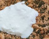 A picture of step 2 of Bran flour vada.