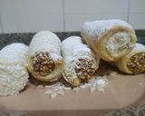 Foto del paso 11 de la receta: Cañoncitos de hojaldre con dulce de leche y pastelera 👩🏼‍🍳