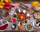 عکس مرحله 1 از دستور میز یلدایی ۱۴۰۰🍉🍁🍂☃️