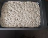 A picture of step 9 of Focaccia bread.