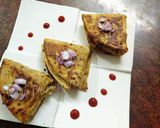 टोर्टिला रैप्स विद हेल्दी ट्विस्ट (tortilla wrap with healthy twist recipe in Hindi) रेसिपी चरण 5 फोटो