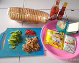 Foto langkah ke 1 dari resep Pizza roti tawar.