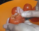 A picture of step 1 of भरवां टमाटर सब्जी #stuffedtomato with gravy #TRR #W4 #FEB.