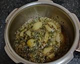 A picture of step 9 of Seasons Freshest Flavours ln A Bowl ----- Methi Muthiya, Ratalu, Tuver Dana, Bateti Nu Shaak.