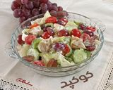 عکس مرحله 4 از دستور سالاد مرغ و انگور