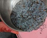 A picture of step 2 of Mohobbat ka sharbat with sabja seeds.
